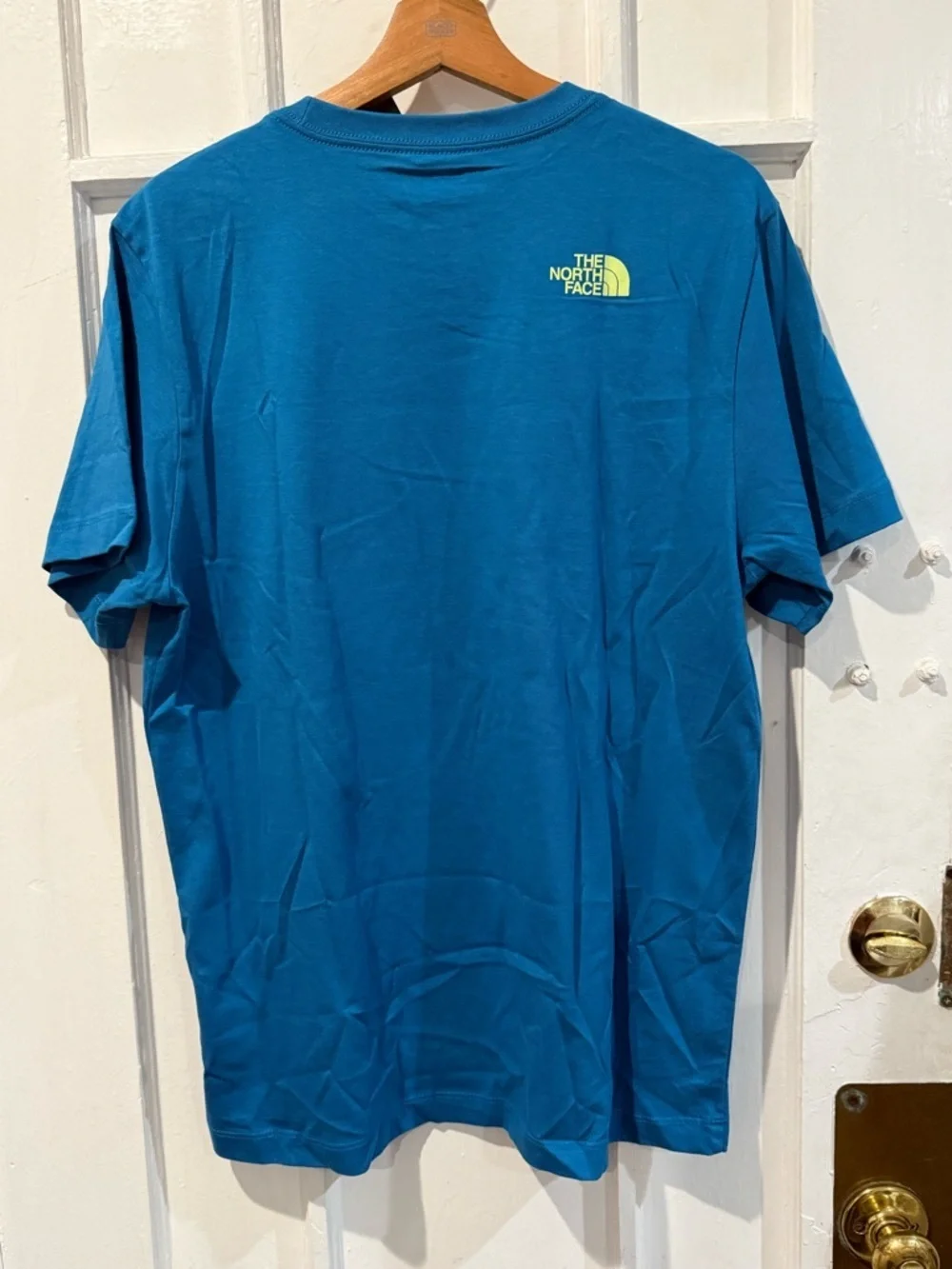 The North Face Men’s Teal Blue Short Sleeve Graphic Tee